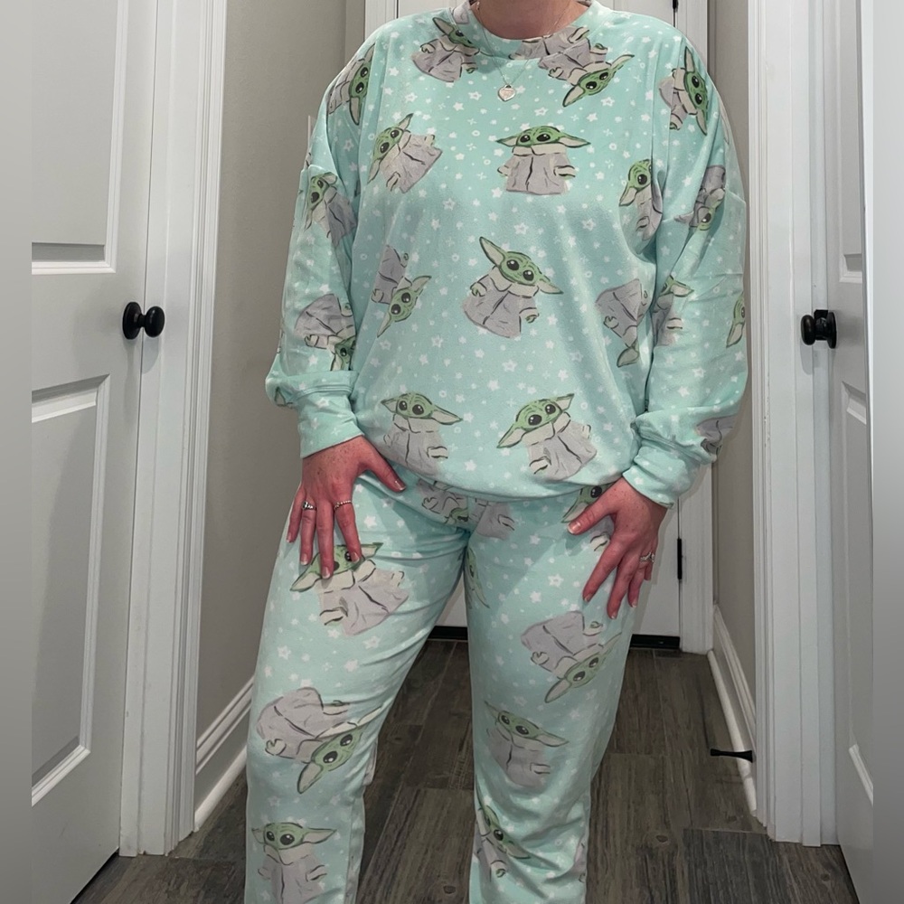 Star Wars Baby Yoda Plush Pajama Set